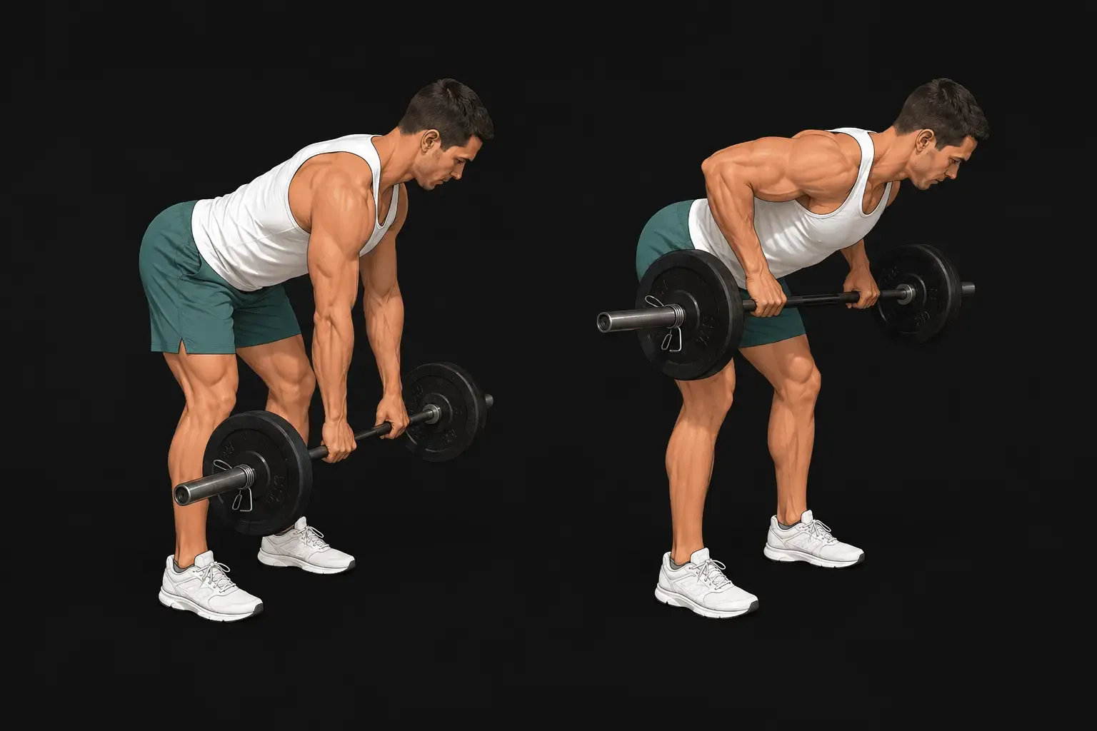 Barbell Bent-Over Row