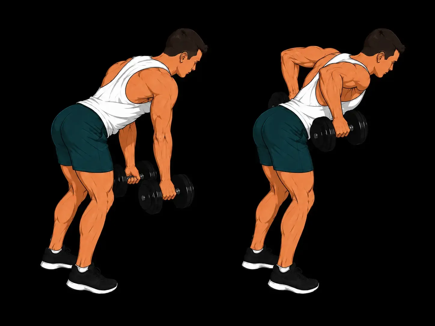 Bent-Over Dumbbell Row