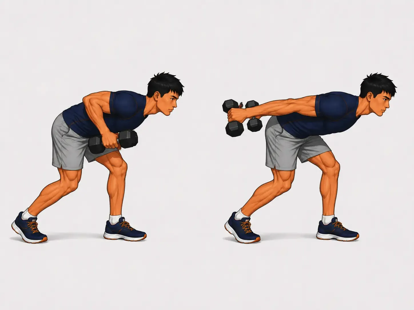 Dumbbell Tricep Kickbacks
