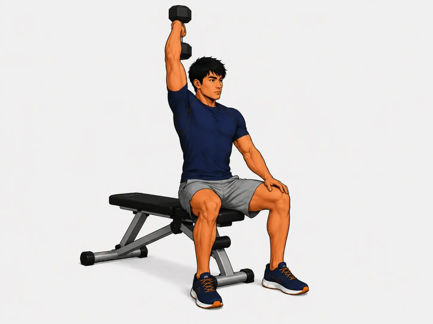 Overhead Dumbbell Tricep Extension