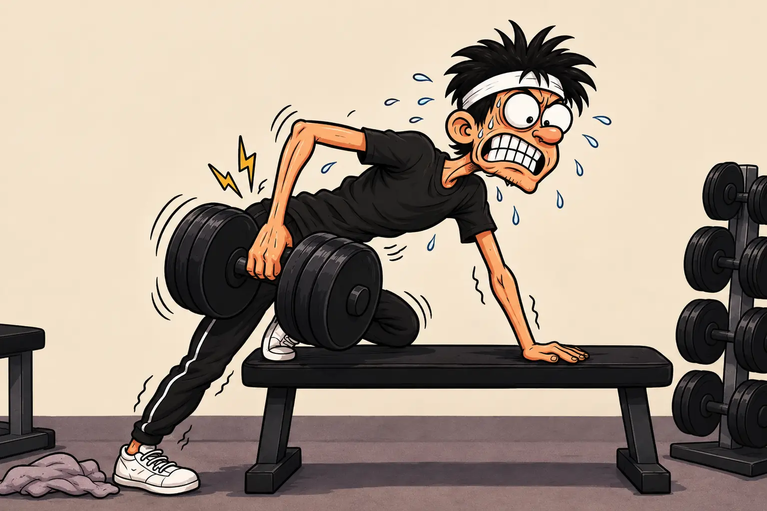 Back workout notes for a personal fitness log